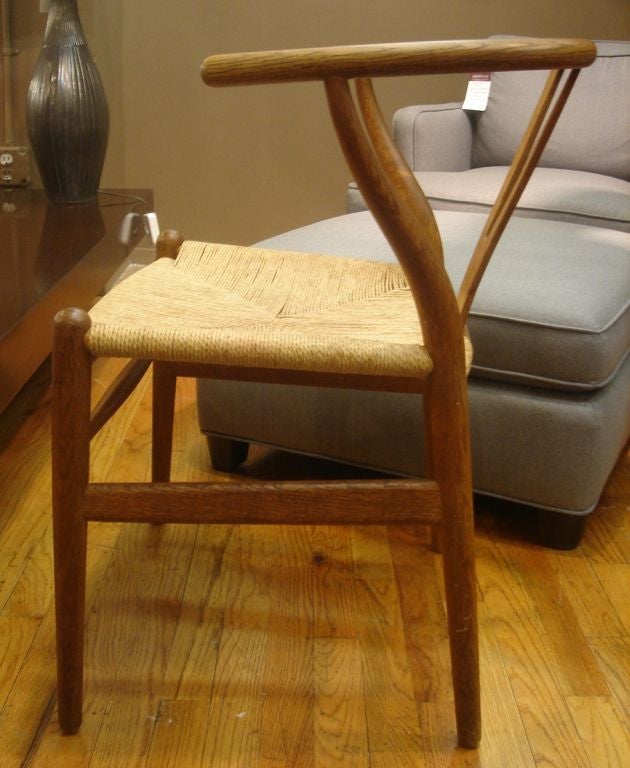 antique wishbone chair