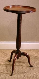 Small Pedestal Table