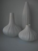 Collection of White Vases by Martin Freyer for Rosenthal