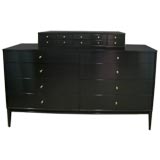 Paul McCobb 6 Drawer Chest of Drawers and Matching Jewelry Case