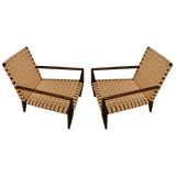 Vintage Pair of T.H. Robsjohn-Gibbings Arm Chairs