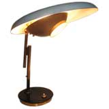 Used Rare Table Lamp Designed by Oscar Torlasco for Lumi, Milan
