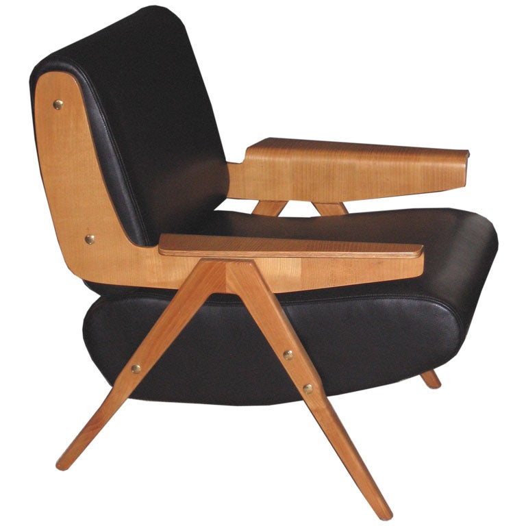 Compasso d'Oro Armchair by Gianfranco Frattini #831 for Cassina