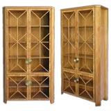 Pair of American Bookcases Designed by Charles Pfister for Baker