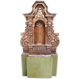 FRENCH BAROQUE OAK ARCHITECTURAL ELEMENT