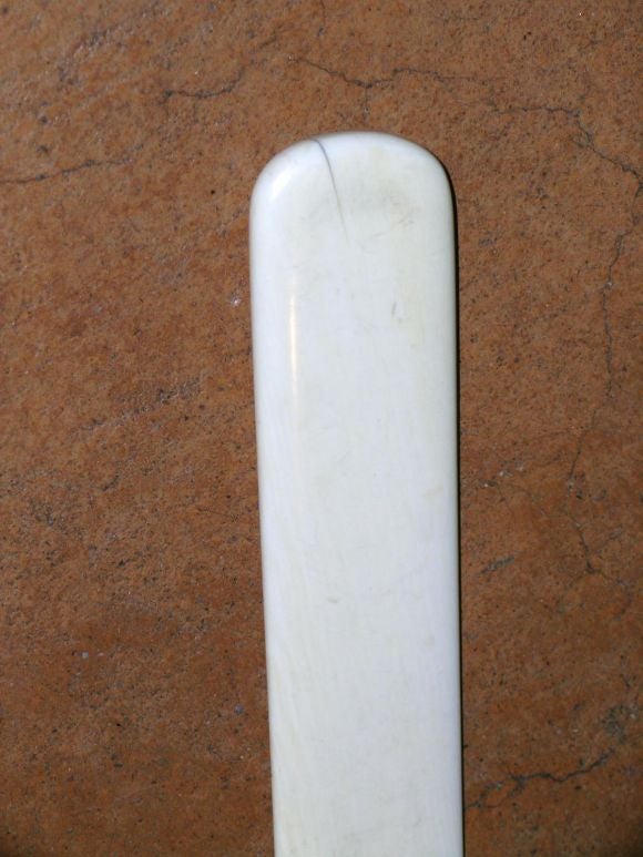 Chinese Ivory Page Turner & Page Marker