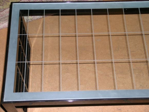 ITALIAN ART DECO EBONIZED COFFEE TABLE by Fontana Arte