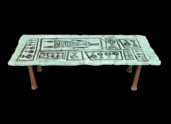 ITALIAN 1950'S COFFEE TABLE by Dube for Fontana Arte