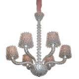 ITALIAN 1940'S  'ROSTRATO' CHANDELIER  style of Barovier