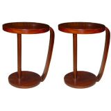 Mahogany Oval Side Table