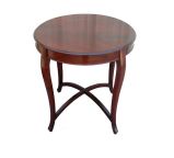 Round Mahogany Table