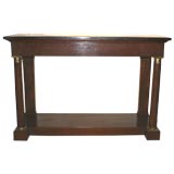 Antique Empire Period Console