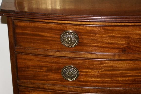 George III Bow Front Chest