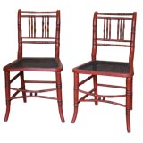 Pair of Regency Chairs
