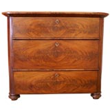 Biedermeier Mahogany Chest