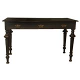 Ebonized Writing Table