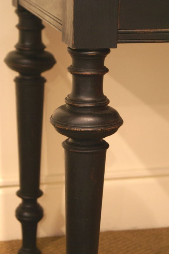 Ebonized Writing Table