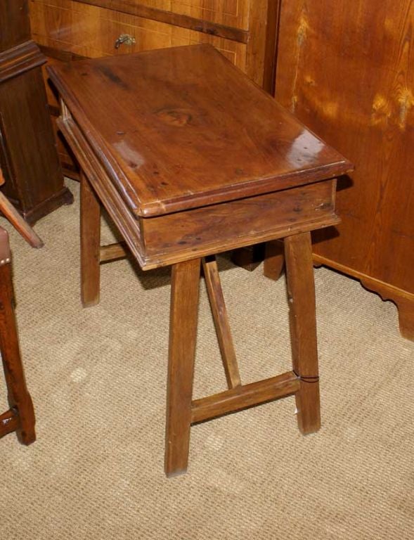 Wood Rustic Walnut Table