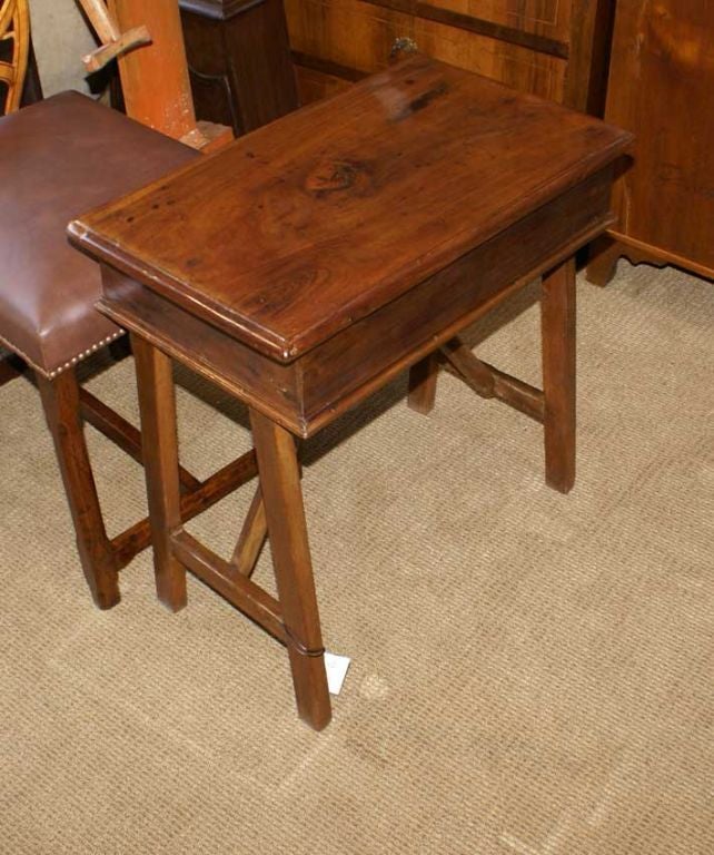 19th Century Rustic Walnut Table