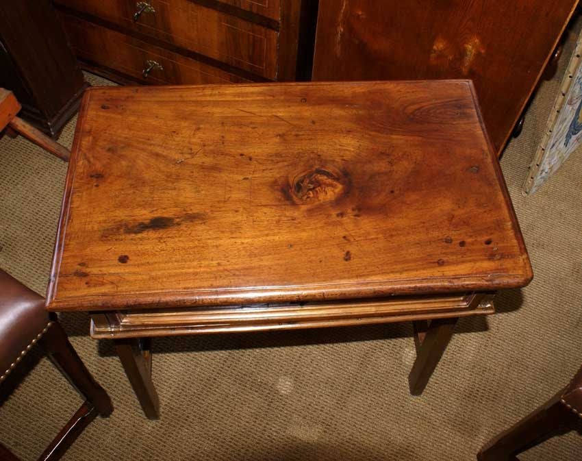 Italian Rustic Walnut Table