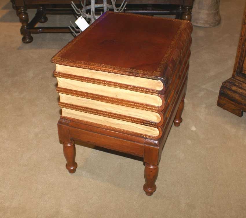 Faux Book Table at 1stDibs faux book end table