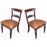 Pair of William IV Chairs