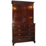 George III Oak Cabinet
