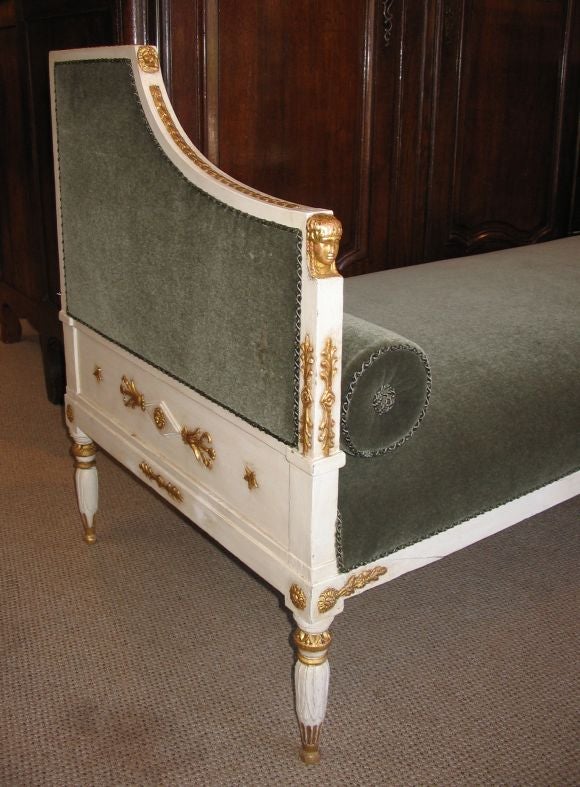Gustavian Style Settee