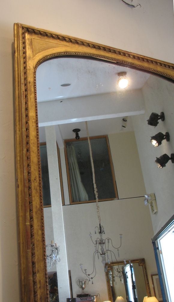 LARGE GILTWOOD MIRRO