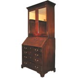 GEORGE III SECRETARY BOOKCASE