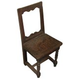 Oak Child's Chair