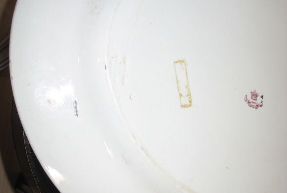 Pottery Ashworth Platter on stand