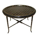 French Tole Tray Table