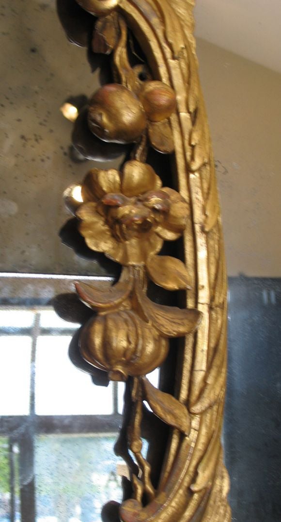 Rococo Giltwood Mirror 1