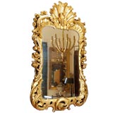 Rococo Giltwood Mirror