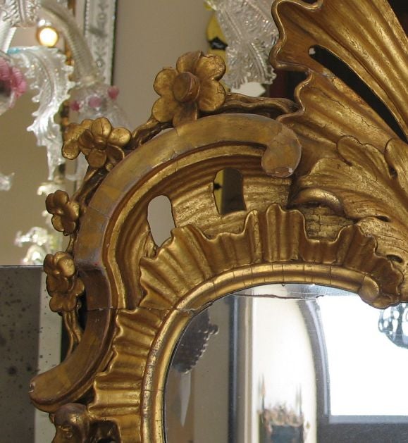Rococo Giltwood Mirror 4