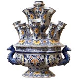 Faience Tulip Holder