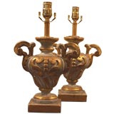 Pair of Urn / Lamps