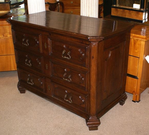 Baroque Walnut Commode