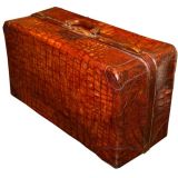 Antique Alligator Suitcase