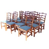 Antique Ten Chairs