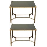 Antique Pair of Early 20th Century Parisienne Low Tables