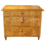 Biedermeier Birch Commode