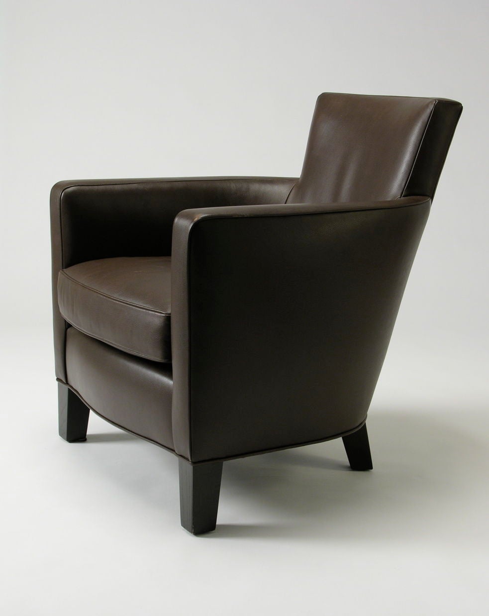 Christian Liaigre leather Armchairs 2