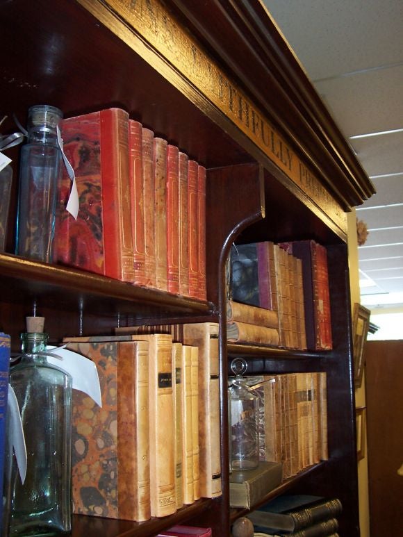 apothecary bookshelf