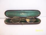 Antique Eyeglasses in Case