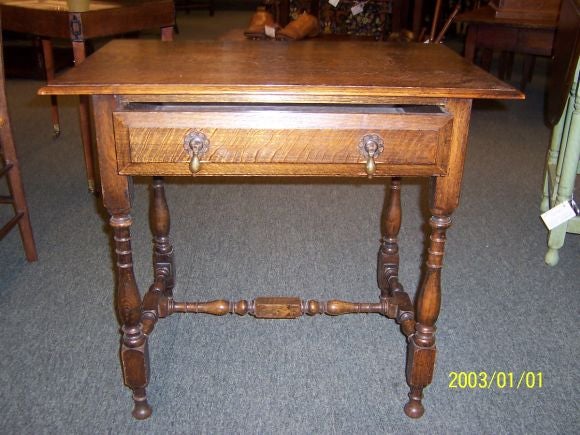 Antique Oak Lowboy