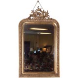 Louis Philippe Gilt Framed Mirror