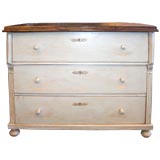 Antique Continental Painted Chest