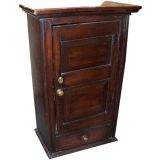 Early Large Hanging Oak Cupboard